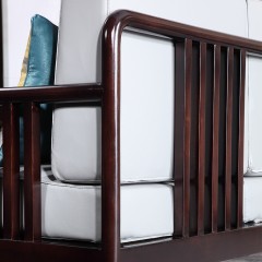 △【精品】千匠一品轻奢中式非洲红檀木沙发组合8605-H