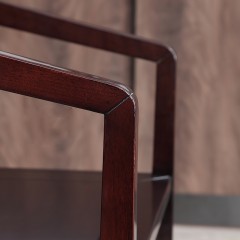 【精品】千匠一品轻奢中式非洲红檀木围椅8325-H