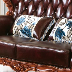△千匠一品法式风格精选优质橡胶木组合沙发923#-H