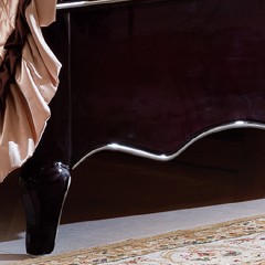 △千匠一品法式风格精选优质橡胶木1.8M床918-H