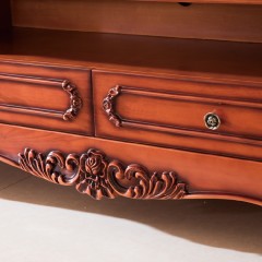 △千匠一品法式风格精选优质橡胶木电视柜912-H