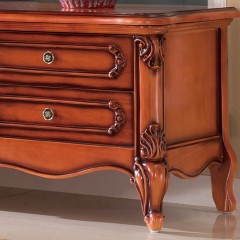 △千匠一品法式风格精选优质橡胶木电视柜912-H