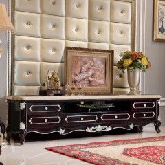 △千匠一品法式风格精选优质橡胶木电视柜912-H