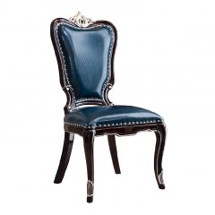 千匠一品法式风格精选优质橡胶木餐椅911-H