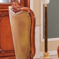 千匠一品法式风格精选优质橡胶木餐椅911-H