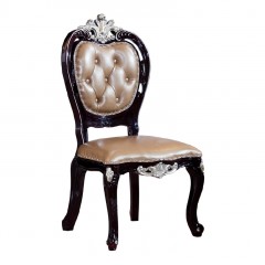 千匠一品法式风格精选优质橡胶木餐椅909-H