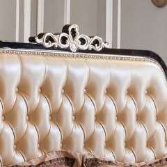 △千匠一品法式风格精选优质橡胶木床926-H