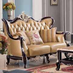 △千匠一品法式风格精选优质橡胶木沙发组合929-H
