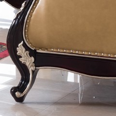 △千匠一品法式风格精选优质橡胶木沙发组合929-H