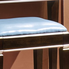 【精品】千匠一品轻奢美式进口榉木妆凳m902-H