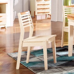千匠一品北欧风格红橡+白橡全实木环保油漆餐椅X05-X