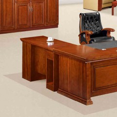 千匠一品办公家具进口E1级密度板+环保油漆班台S-1836-X