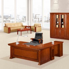 千匠一品办公家具进口E1级密度板+环保油漆班台S-1836-X