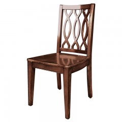 △【精品】千匠一品轻奢美式北美白蜡木泰国橡胶木实木框架+环保油漆餐椅MH-601A-X