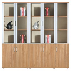 千匠一品办公家具优质中纤板+环保烤漆书柜OS-02201-X