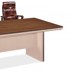 千匠一品办公家具优质刨花板板材+环保三聚氰胺胶模纸双饰会议桌OS-01242-X