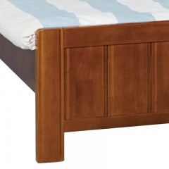 千匠一品中式风格进口橡胶木+实木多层板1.2米床/床头柜/8601/8620-X