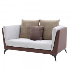 千匠一品 简约现代风格优质实木超纤皮沙发1+2+3沙发组合9029-X