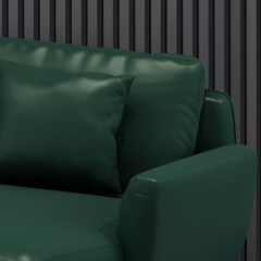 千匠一品 意式极简风格松木实木框架优质头层黄牛皮沙发3+转角位沙发组合SYF633-X
