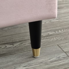 【精品】千匠一品现代轻奢风格环保多层实木板优质绒布床1.5/1.8米床BY02-X