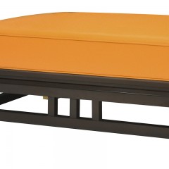 千匠一品新中式风格优质榉木多层实木板真皮座包面方凳MC10-L54-01-X