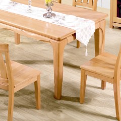 △千匠一品 中式风格优质榉木实木多层板餐桌长方形餐桌CT212-X