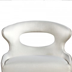 △【精品】千匠一品轻奢美式风格进口松木框架实木多层板优质超纤皮餐椅B167-X