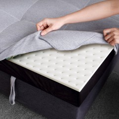 △千匠一品现代简约风格实木多层板优质乳胶进口棉麻布功能沙发转角沙发床006S-X