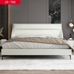 千匠一品 意式风格优质仿真皮1.5m/1.8m床-JS-782-X