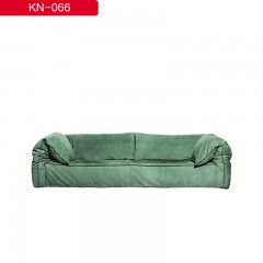 千匠一品 意式风格优质羽绒+磨砂面料+密度海绵沙发-KN-066-G