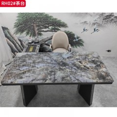 【特价产品】千匠一品 现代风格 超晶石+碳素钢 时尚大气茶台RH02#-J